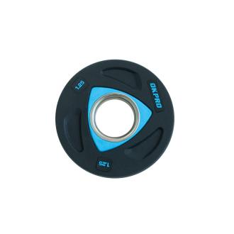 Диск олимпийский полиуретановый 1,25 кг OKPRO