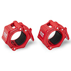 Замки олимпийские пластиковые красные (пара)