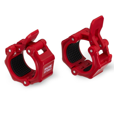 Замки олимпийские пластиковые красные (пара)