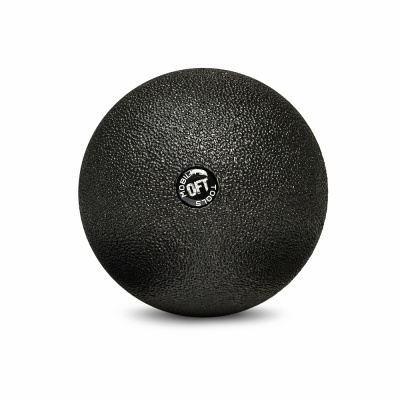 Шар массажный одинарный 10 см черный