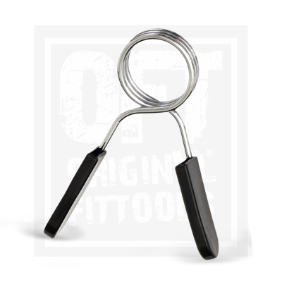 Замок пружинный с прямыми обрезиненными лапками 51 мм