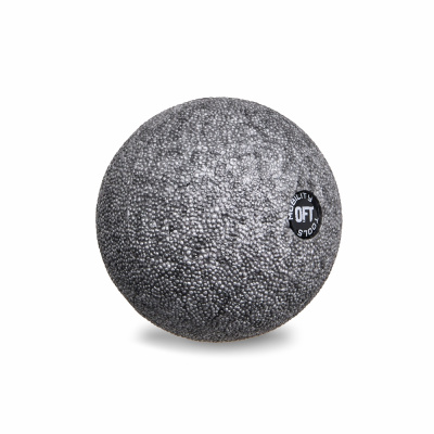 Шар массажный одинарный 8 см серый