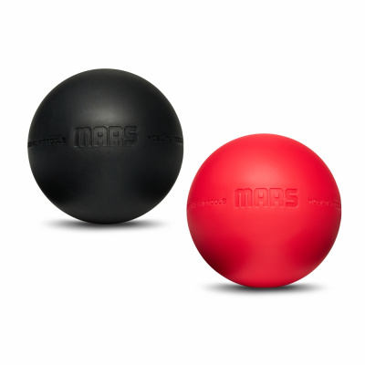 Мяч для МФР 9 см одинарный красный (без коробки)