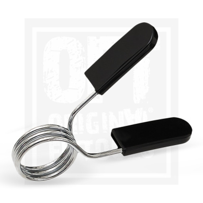 Замок пружинный с прямыми обрезиненными лапками 51 мм