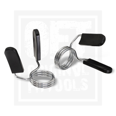 Замок пружинный с изогнутыми обрезиненными лапками 51 мм