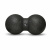 Шар массажный сдвоенный 24 х 12 см черный (без цветной коробки)