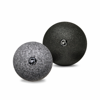 Шар массажный одинарный 10 см черный