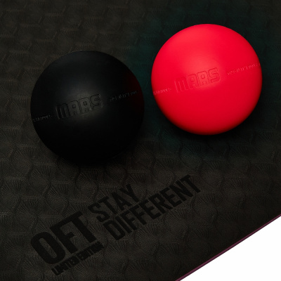 Мяч для МФР 9 см одинарный черный