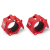 Замки олимпийские пластиковые красные (пара) Замки олимпийские пластиковые красные (пара)