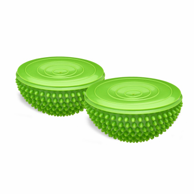 Полусфера массажно-балансировочная (набор 2 шт) зеленый