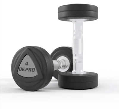Набор полиуретановых гантелей от 42 до 50 кг (шаг 2 кг) OKPRO