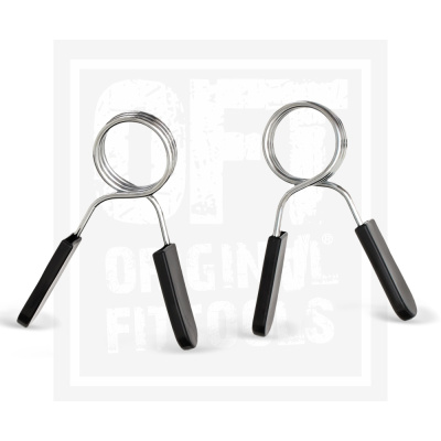 Замок пружинный с прямыми обрезиненными лапками 51 мм