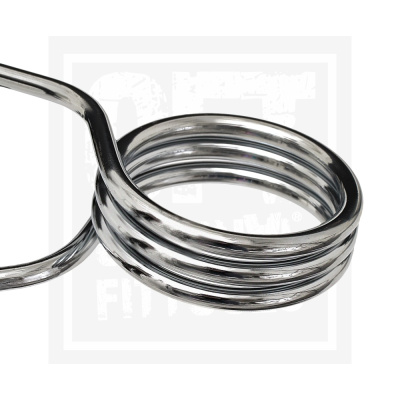 Замок пружинный с прямыми обрезиненными лапками 51 мм