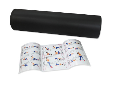 Цилиндр для пилатес EVA 60 см премиум (высокая плотность)